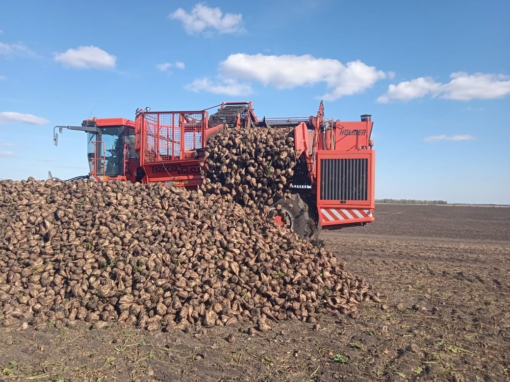 Аграрии Токарёвского округа продолжают уборочную кампанию..